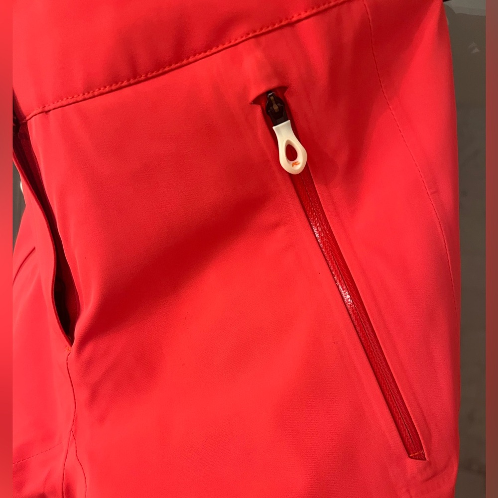 Bright Coral Kjus formula ski pants - Picture 3 of 9